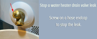 stopping water heater